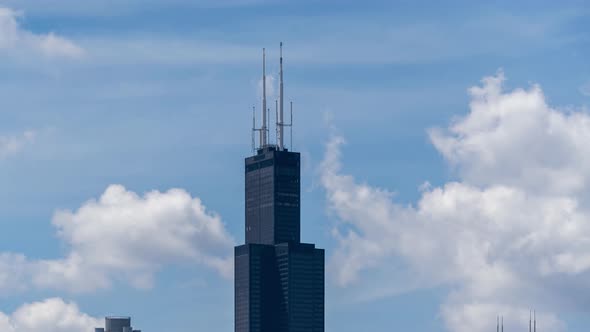 Chicago Tallest Building Time Lapse