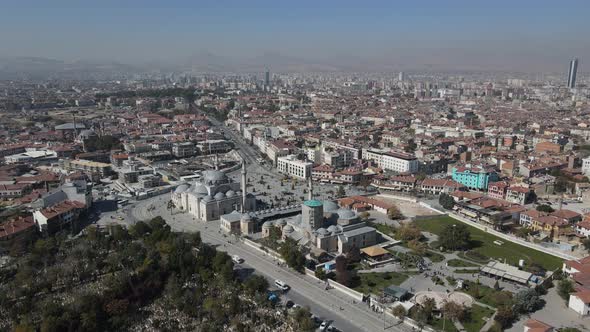 Aerial Konya Historical Place