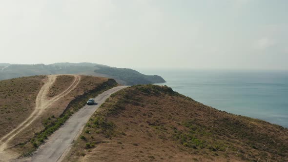 Sea Coast with Road