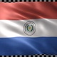 Paraguay waving flag looped - VideoHive Item for Sale