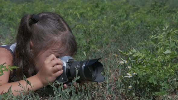 Kid photographer. 