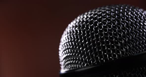 Microphone Closeup