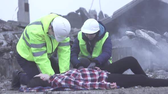 Resuscitation of Human Workers of the Rescue Service After a Disaster or Earthquake