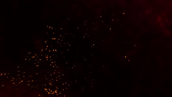 Fire Particles 4K