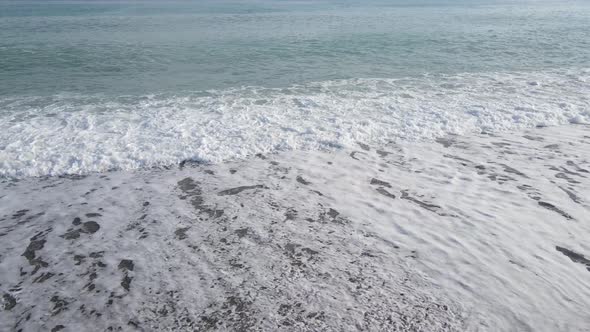 Sea Near the Coast - Close-up Aerial View of the Coastal Seascape