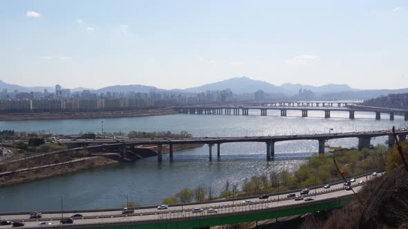 Seoul Han River Bridge Transportation