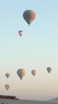 Balloons in Cappadocia Vertical Video