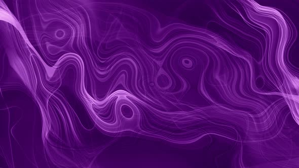 Abstract Background Purple Color Line Wavy Liquid Animation