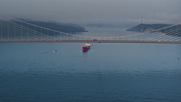 New Bridge of Istanbul Bosphorus