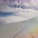 Airplane Wing through several cloud layers - VideoHive Item for Sale