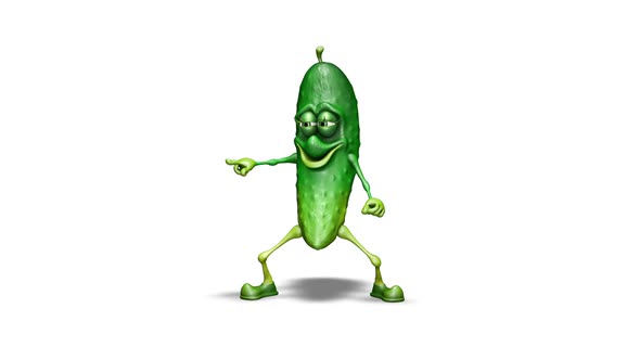 Fun Cucumber - 3D Cartoon Dance