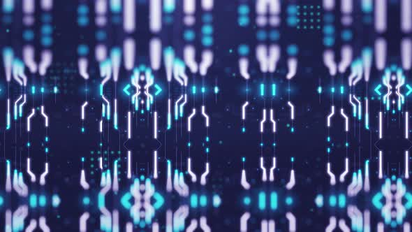 Abstract Technology Data Background
