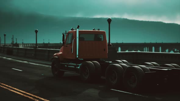 Big Lorry Truck on the Bridge alt