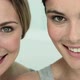 Two Young Woman Laughing, Close Up - VideoHive Item for Sale