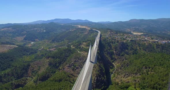 Modern Bridge in Portugal