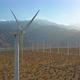 Dynamic Aerial Near Death Drone Shot Of Wind Farm - VideoHive Item for Sale