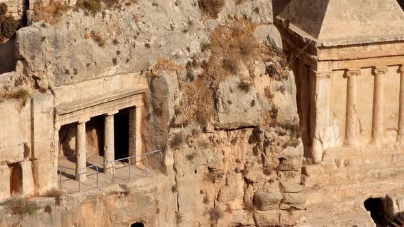 Kidron Valley Tombs, Israel