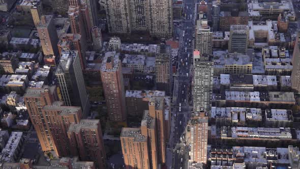 Upper East Side Neighborhood in Manhattan. New York City, United States of America