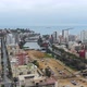 Bridges Estuary Marga watercourse (Vina del Mar Chile) aerial view drone footage - VideoHive Item for Sale