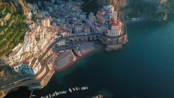 Atrani By Dawn, Amalfi Coast