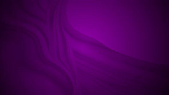 Purple Color Wave Satin Line Animation Background