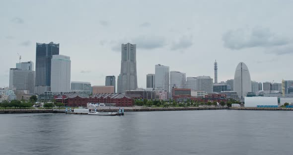 Yokohama city at night