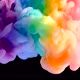 lgbt colors work with acrylic paint art. The art of pouring ink into water. - VideoHive Item for Sale