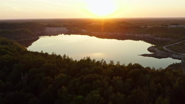 Landscape Nature View Forest Career Rock Stone Sunset Sun