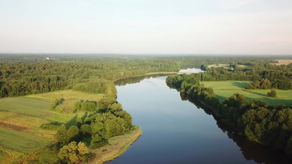 Wonderful Landscape Of Lake Zachernoe 02