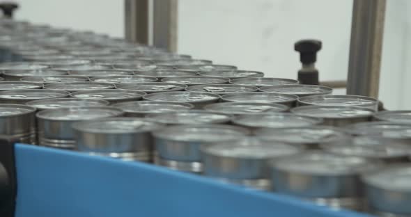 Canned food automated production line