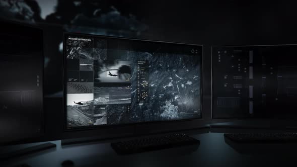 Military Base Position Coordinates Tracked By Army Surveillance Interface alt