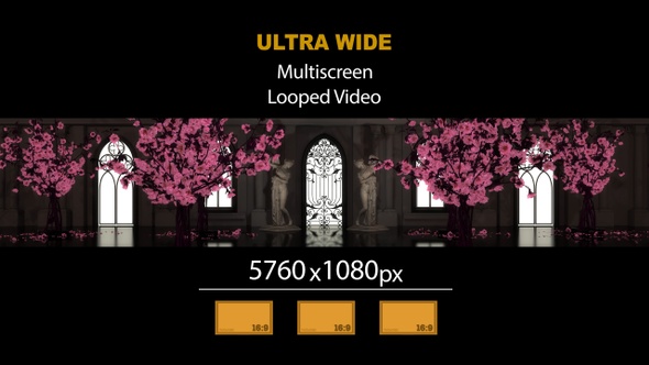 Ultra Wide HD Luxury Garden Hall Side 01