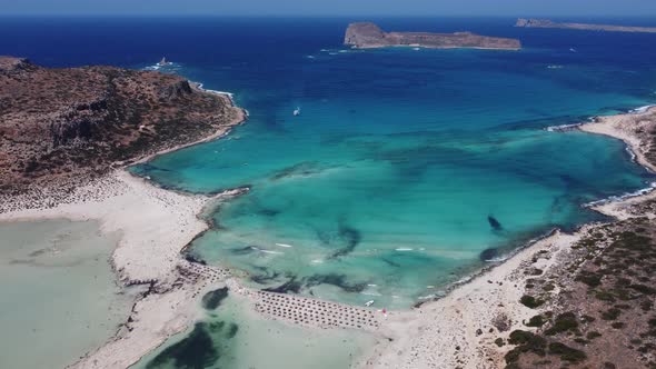 Blue Lagoon in Ballos Crete Greece