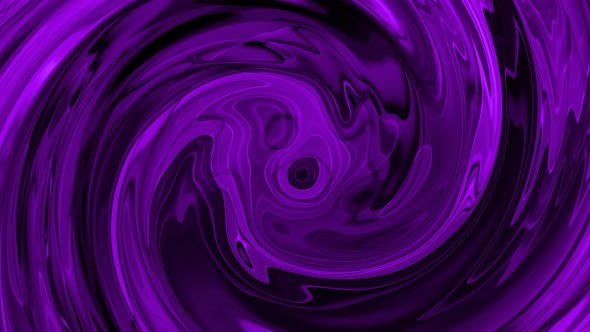 Purple Color Twisted Liquid Animation