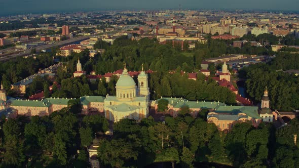  Aerial View of St Petersburg 