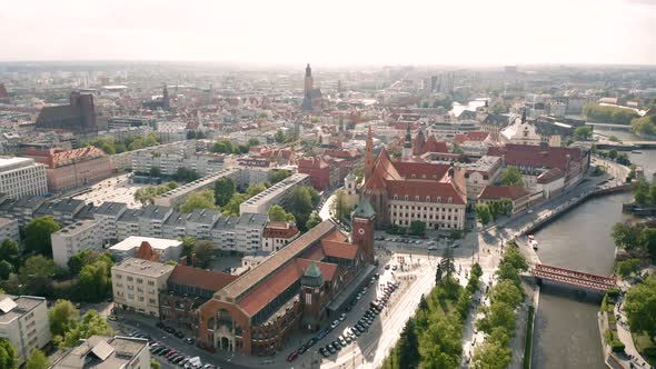 Cityscape of Wroclaw