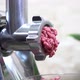 Mincing Meat In Meat Machine - VideoHive Item for Sale