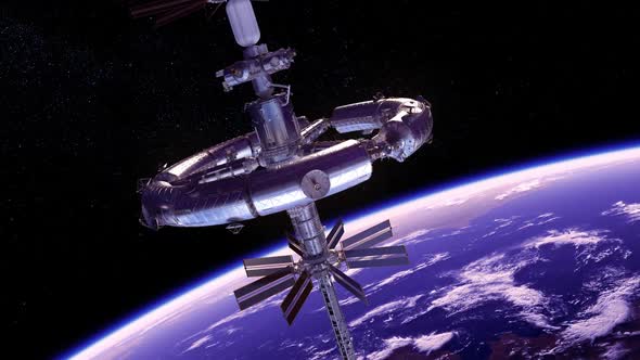 Concept Of New International Space Station alt