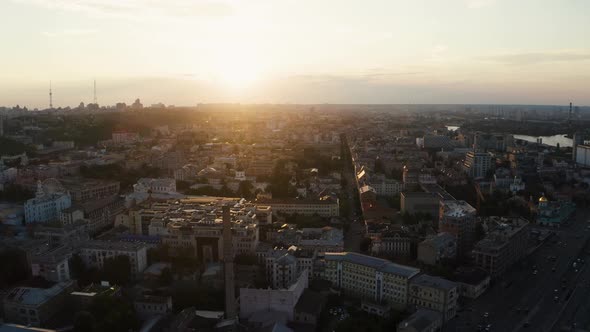 Aerial View of the Kyiv View