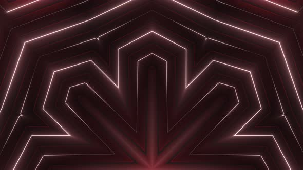 4k Abstract Disco Design Vj Loop 7