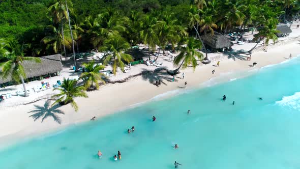 Beach From  A Drone