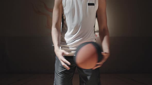 Unrecognizable Basketball Player alt