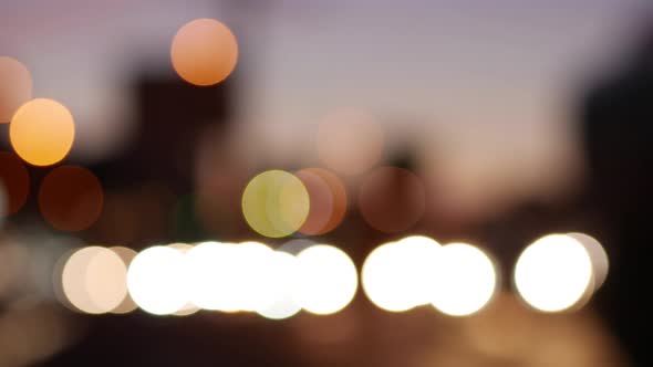 City Traffic Sunset alt