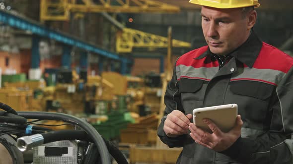 Male Plant Engineer With Digital Tablet / Videohive
