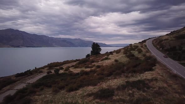 New Zealand scenic road