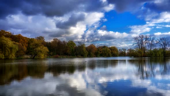 Autumn Landscape in the Park