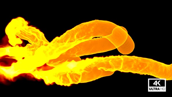 Elegant Fire Flame Trails V2 alt