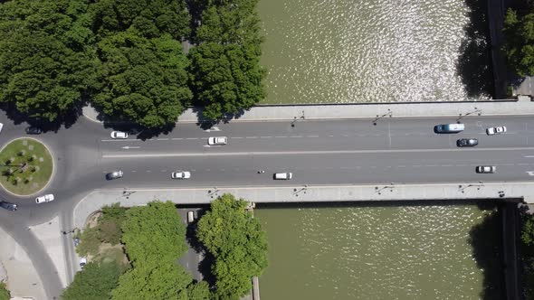 Riverside Traffic Aerial