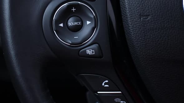 SRC  Source in a Modern Car on the Multifunction Steering Wheel