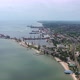 Aerial view of the seaport. Mariupol - VideoHive Item for Sale